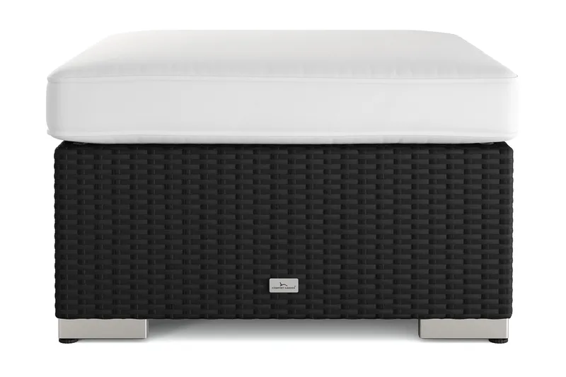 Bahamas Divanmodul - Loungebord utomhus 75x75 cm till soffor - Svart - Products - Utemöbler & utemiljö - Utebord & trädgårdsbord - Loungebord & soffbord utomhus