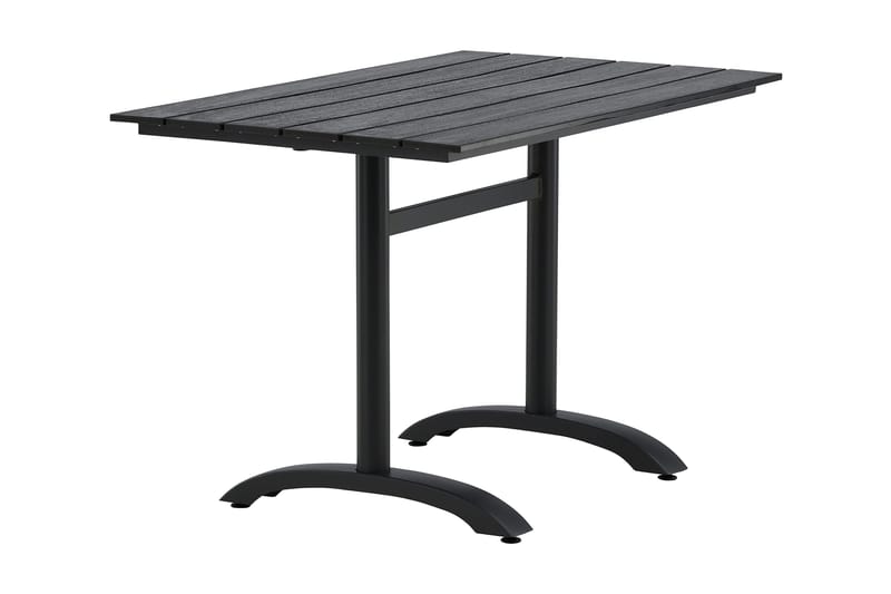Denver Matbord Utomhus 120 cm - Svart - Products - Utemöbler & utemiljö - Utebord & trädgårdsbord - Matbord utomhus