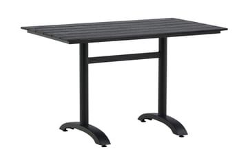 Denver Matbord Utomhus 120 cm - Svart - Products - Utemöbler & utemiljö - Utebord & trädgårdsbord - Matbord utomhus