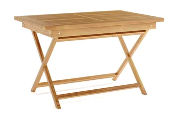 Menorca Litet Rektangulärt Matbord i trä Utomhus 80x120 cm - Trä/Natur - Products - Utemöbler & utemiljö - Utebord & trädgårdsbord - Matbord utomhus