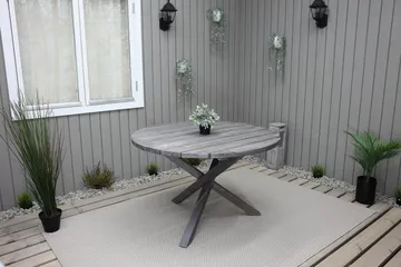 Scottsdale Matbord Utomhus 112 cm Runt Shabby Chic - KWA - Products - Utemöbler & utemiljö - Utebord & trädgårdsbord - Matbord utomhus