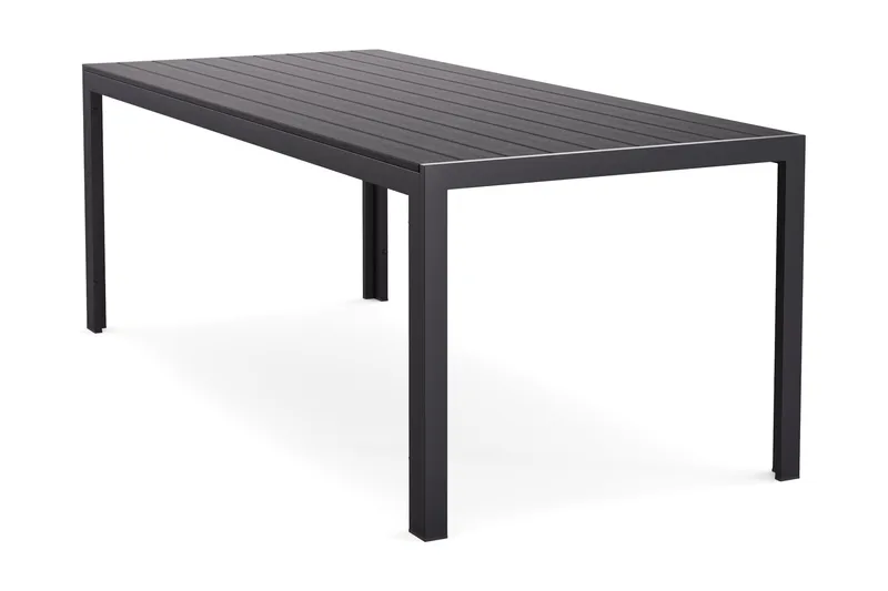 Siri Matbord Utomhus 90x205 cm, Svart