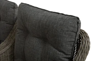 Marcus Matgrupp 200 + 6 Fåtöljer m Dyna - Grå - Products - Utemöbler & utemiljö - Utegrupp - Matgrupp utomhus