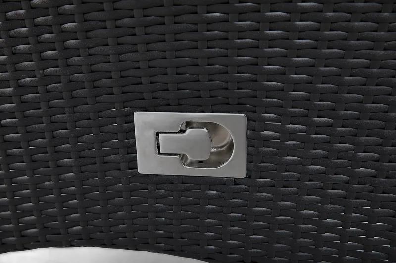 Thor Matgrupp Utomhus 140 + 4 Jenny Ställbar Fåt ölj - Svart/Svart - Products - Utemöbler & utemiljö - Utegrupp - Matgrupp utomhus