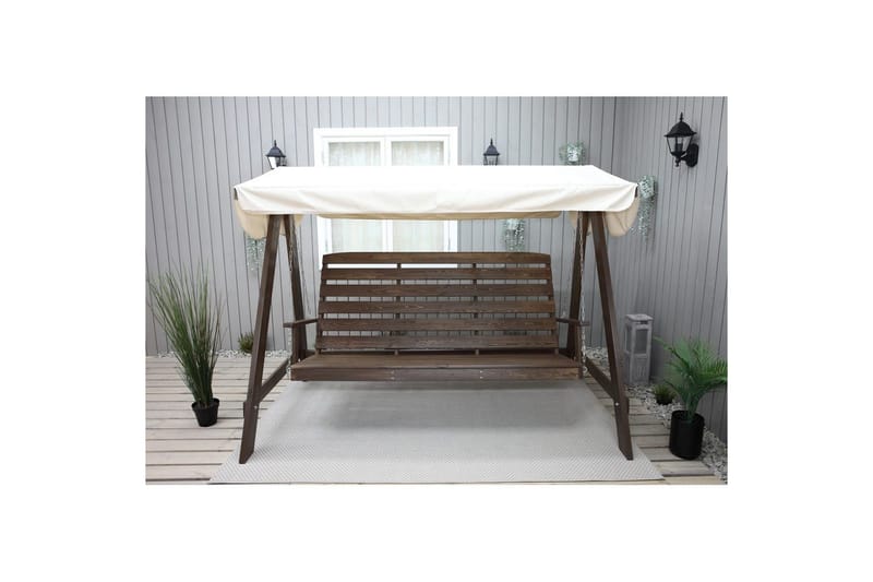 Hammock Pelle med Tak - Brun & Beige - Products - Utemöbler & utemiljö - Utesoffa - Hammock