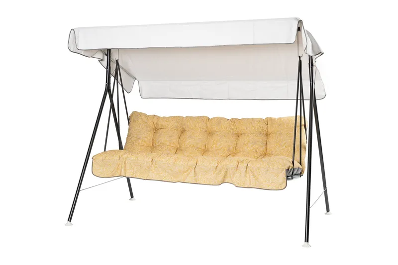 Teneriffa Komplett Hammock 190 cm, Grå/Gul