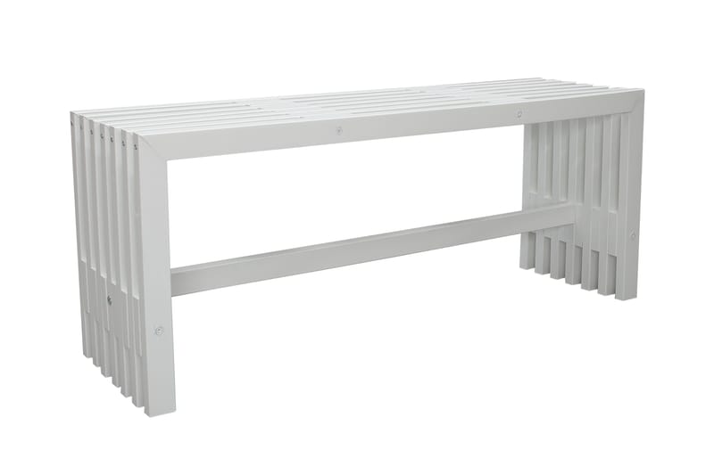 Ulrey Bänk Utomhus - Vit - Products - Utemöbler & utemiljö - Utesoffa - Trädgårdsbänk & utebänk
