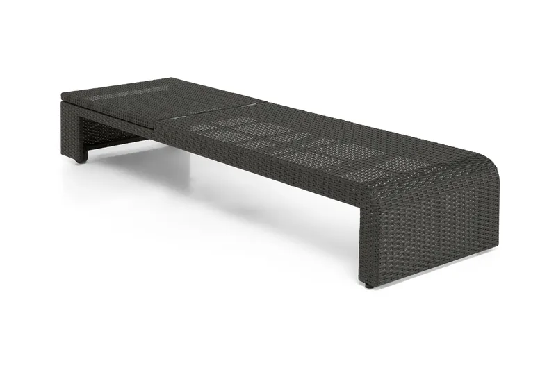 Bahamas Solsäng - Svart - Products - Utemöbler & utemiljö - Utestol & trädgårdsstol - Solsäng & solvagn