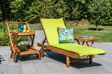 Finlay Solsäng 193 cm - Akacia - Products - Utemöbler & utemiljö - Utestol & trädgårdsstol - Solsäng & solvagn