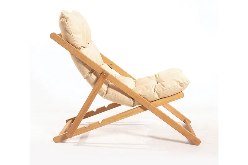 Gardellis Solstol 66x48 cm - Brun/Cream - Products - Utemöbler & utemiljö - Utestol & trädgårdsstol - Solstol