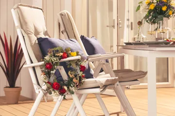 Maggie Positionsstol Utomhus - Vit/grå - Products - Utemöbler & utemiljö - Utestol & trädgårdsstol - Positionsstol