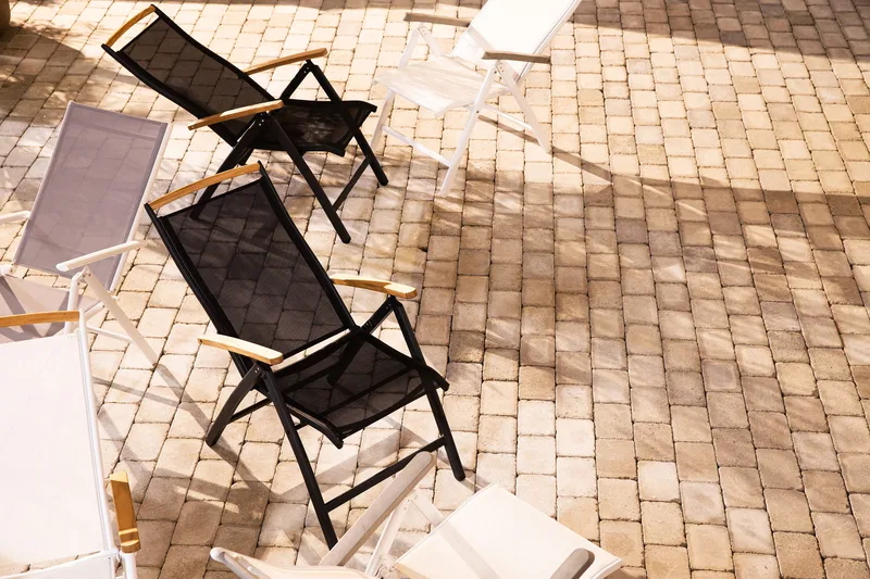 Maggie Positionsstol Utomhus - Vit/grå - Products - Utemöbler & utemiljö - Utestol & trädgårdsstol - Positionsstol