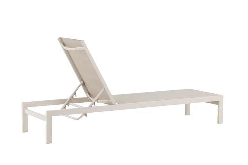 Tunis Solsäng Beige - Beige - Products - Utemöbler & utemiljö - Utestol & trädgårdsstol - Solsäng & solvagn